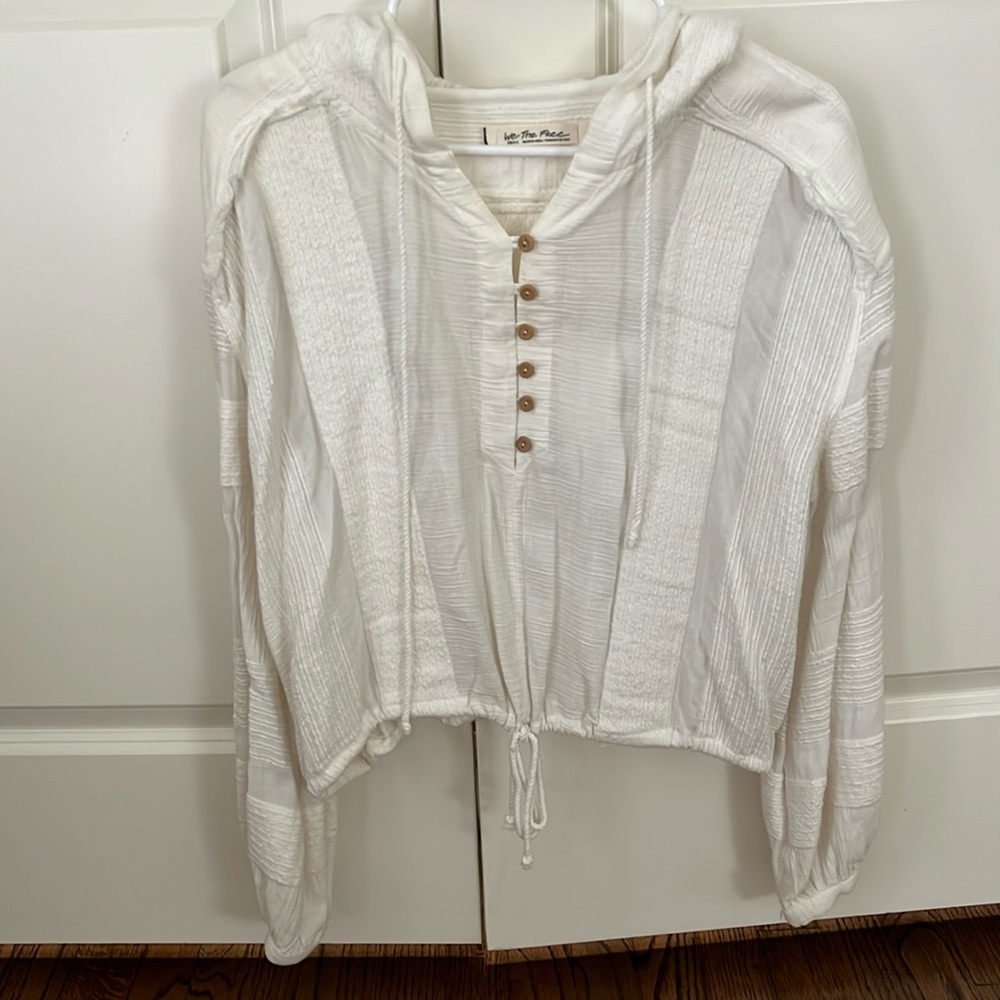 Free people light weight hoodie